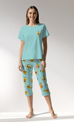 Woman Supreme Nera Capri Set - A-13-4910 - Image 1