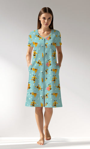 Woman Supreme Nera Home Dress - ROTASYON - Image 1