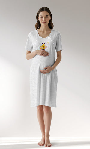 Woman Supreme Nera Pregnant Tunic - B-KAR MELANJ - Image 4