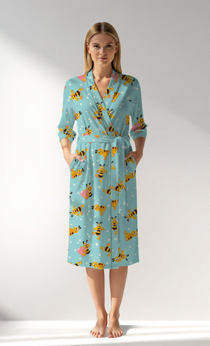 Woman Supreme Nera Dressing Gown - ROTASYON - Image 1