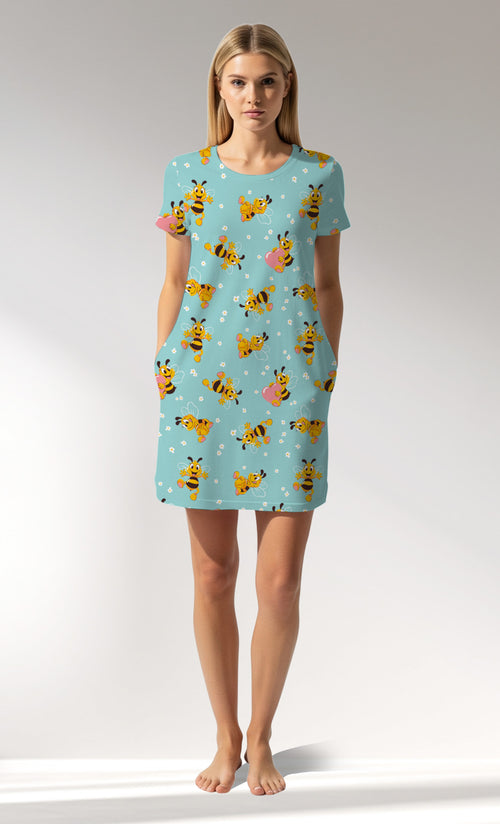 Woman Supreme Nera Short Sleeve Rotation Tunic - ROTASYON - Image 1