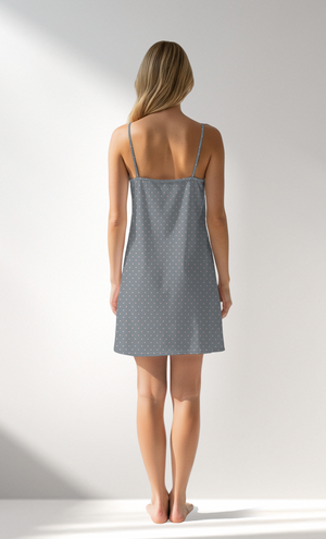 Woman Supreme Polka Tunic - A-ROTASYON (GRI ZEMIN) - Image 3