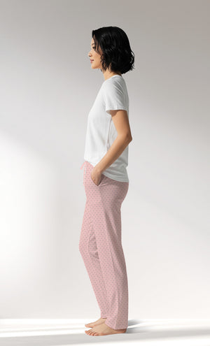 Woman Supreme Polka Pyjama Separate - B-ROTASYON (PEMBE ZEMIN) - Image 5