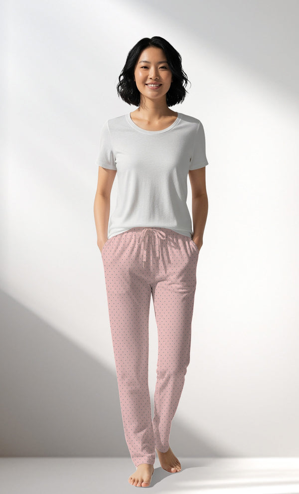 Woman Supreme Polka Pyjama Separate - B-ROTASYON (PEMBE ZEMIN) - Image 4