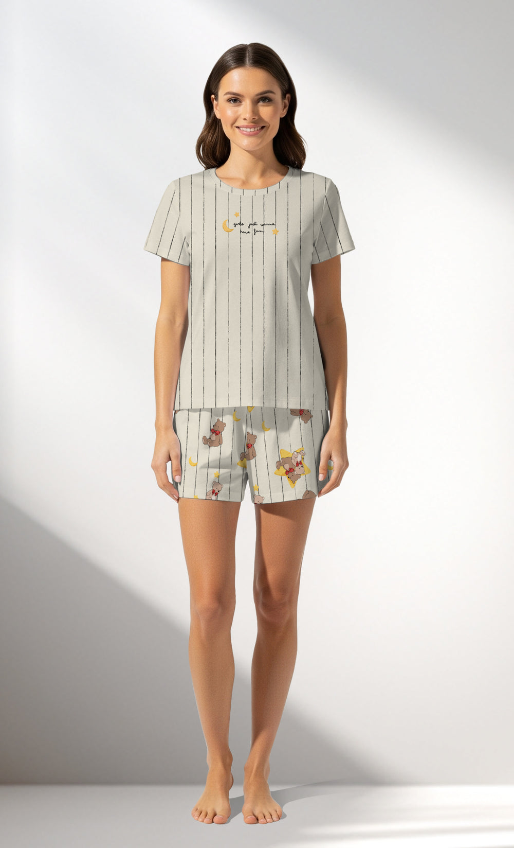 Woman Supreme Bear Short Set - Image 1