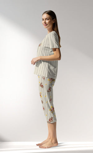 Woman Supreme Bear Capri Set - VienettaROTASYON