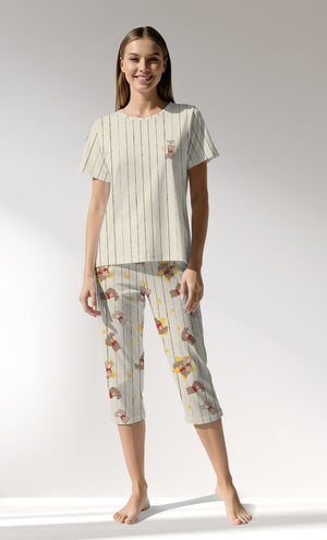 Woman Supreme Bear Capri Set - Image 1