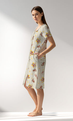 Woman Supreme Bear Home Dress - ROTASYON - Image 2