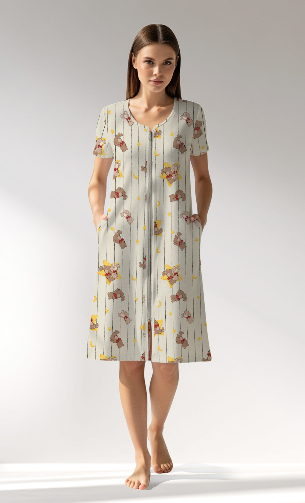 Woman Supreme Bear Home Dress - Image 1