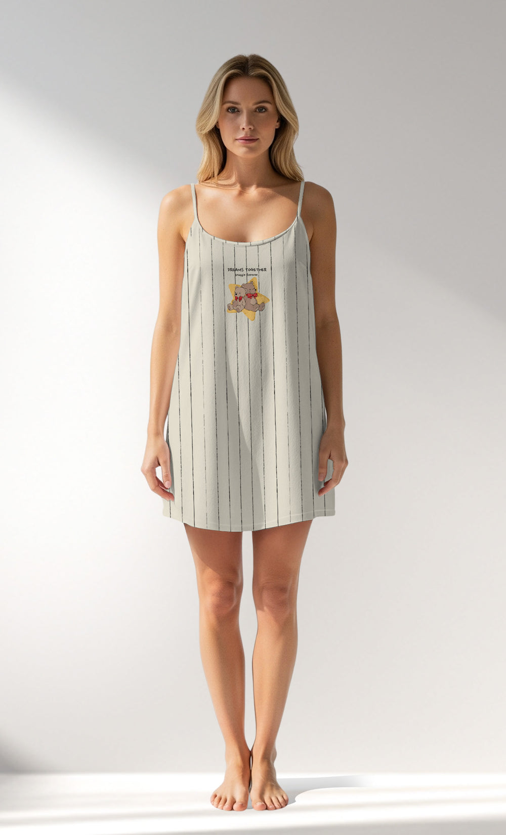 Woman Supreme Bear Thin Strap Tunic - Image 1