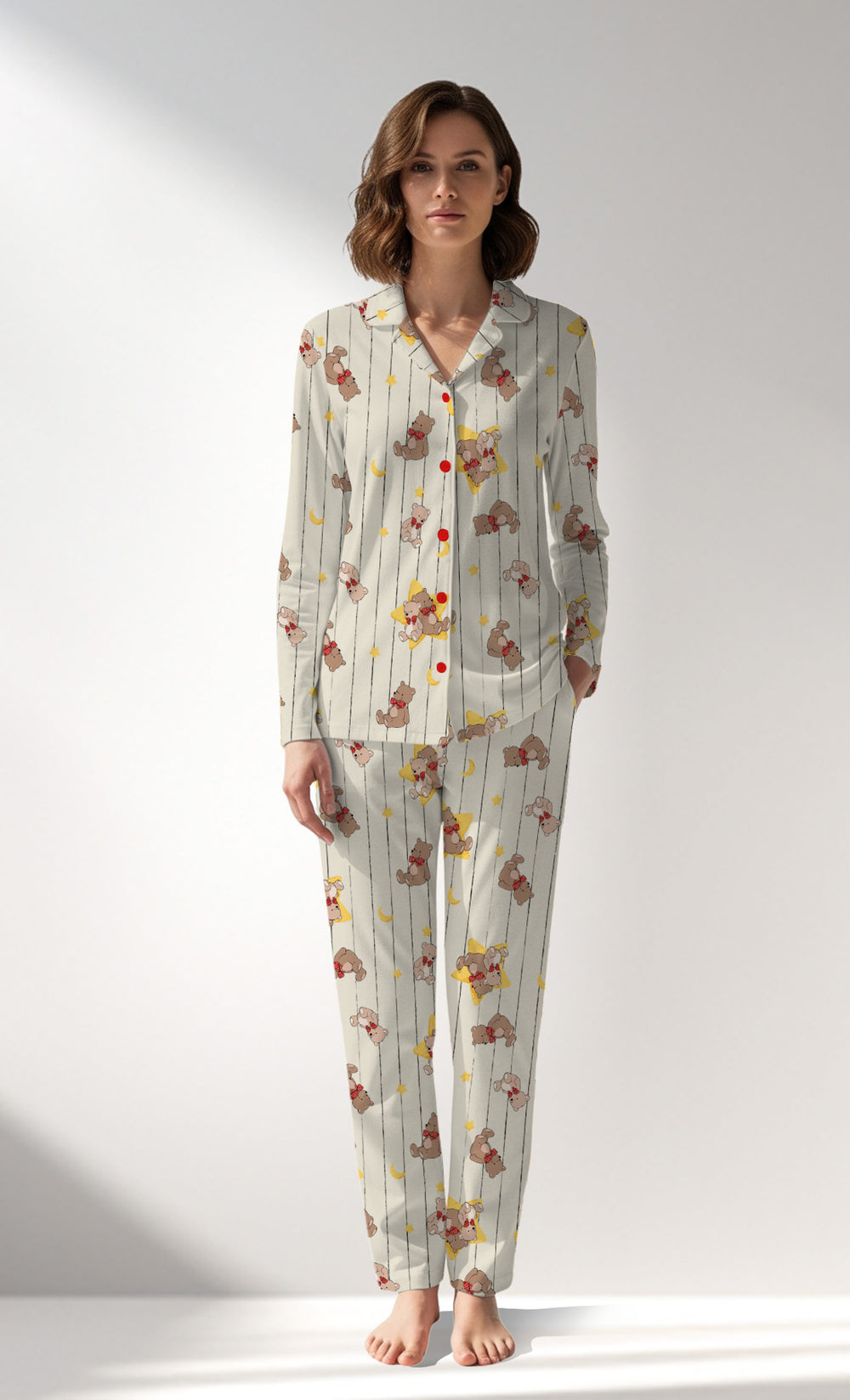 Woman Supreme Bear Pyjama Set - Image 1