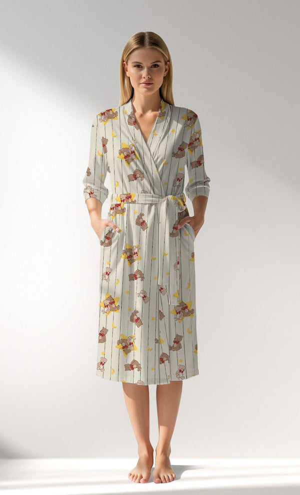 Woman Supreme Bear Dressing Gown - VienettaROTASYON