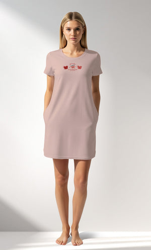Woman Supreme Cherrybear Pocket Detail Tunic - A-13-1404 - Image 1