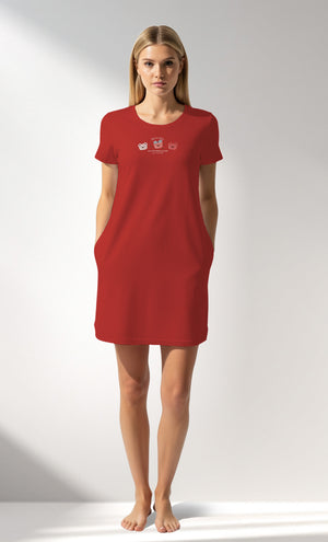 Woman Supreme Cherrybear Pocket Detail Tunic - B-18-1555 - Image 4