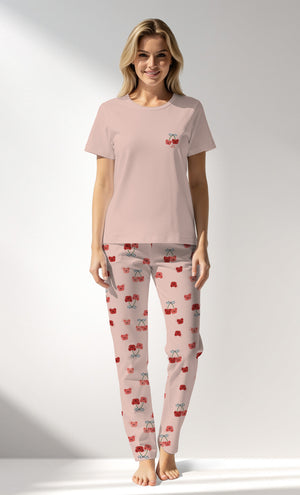Woman Supreme Cherrybear Pyjama Set - A-13-1404 - Image 1