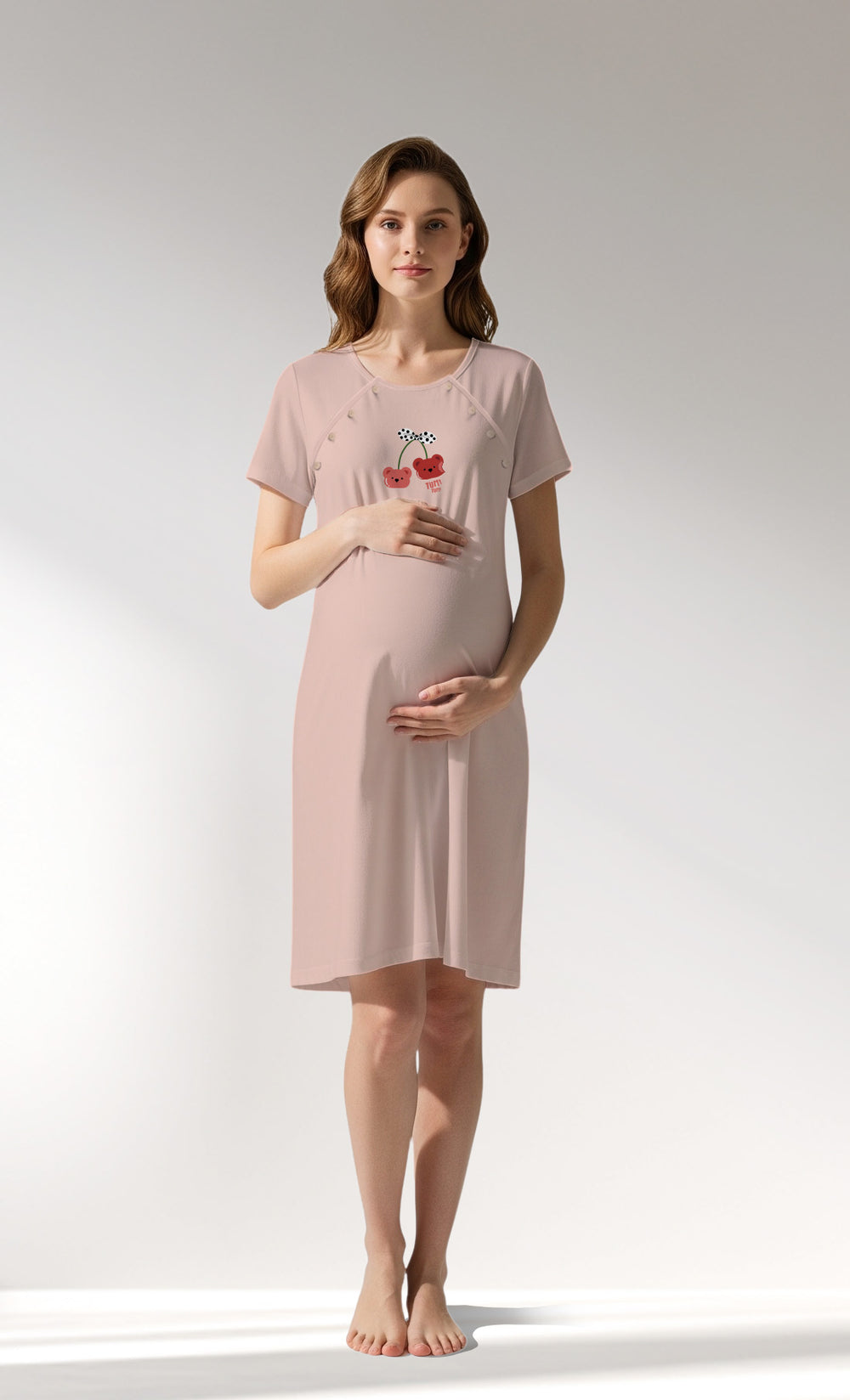 Woman Supreme Cherrybear Pregnant Tunic - A-13-1404 - Image 1