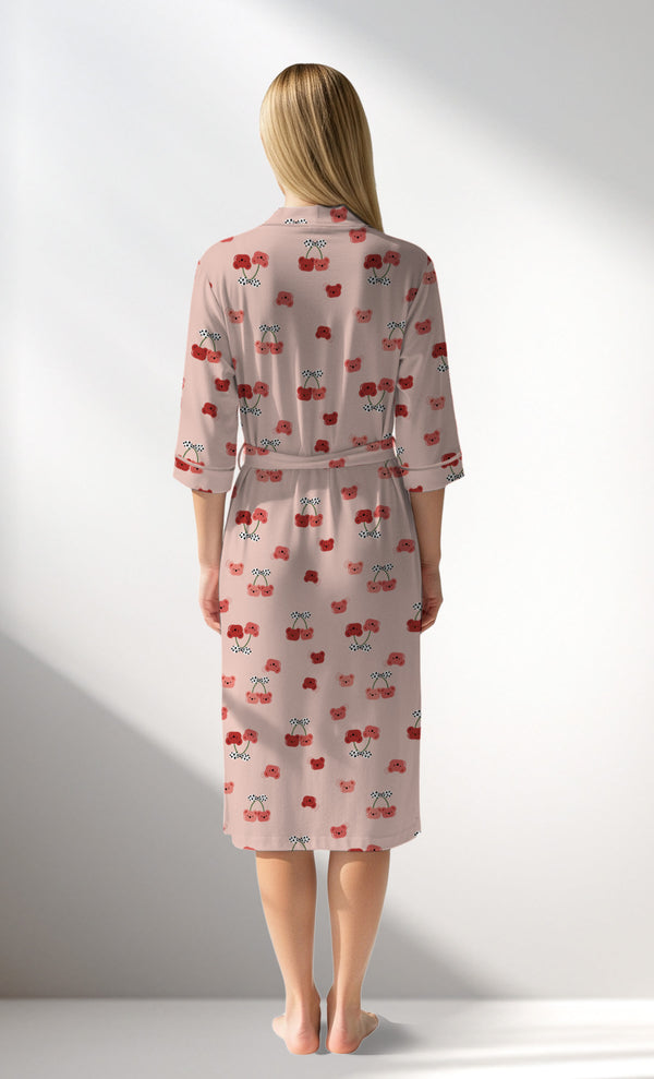 Woman Supreme Cherrybear Dressing Gown - ROTASYON - Image 3