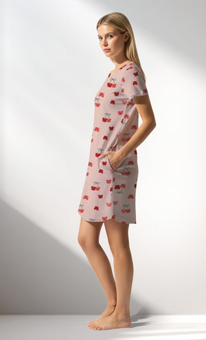 Woman Supreme Cherrybear O Neck Tunic - ROTASYON - Image 2