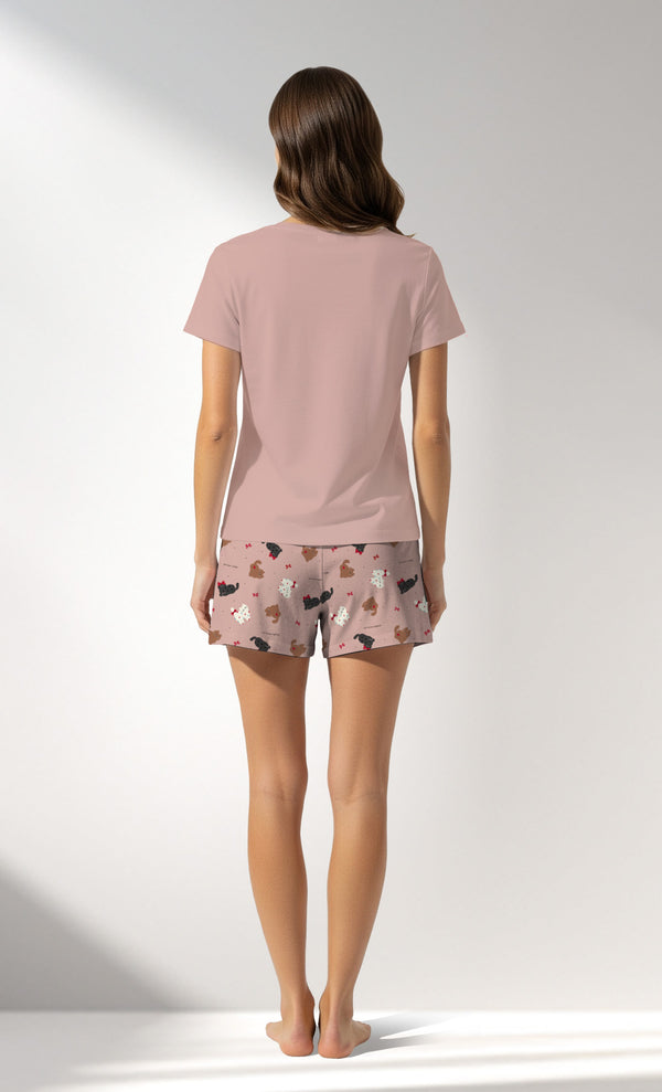 Woman Supreme Taira Pregnant Short Set - A-EG MAVI - Image 3
