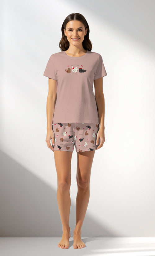 Woman Supreme Taira Pregnant Short Set - A-EG MAVI - Image 1