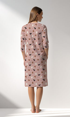 Woman Supreme Bearly Buttoned Pyjama Set - Image 3