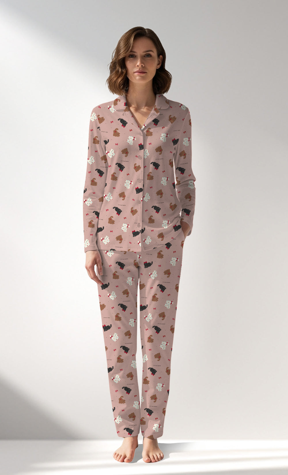 Man Supreme Bearly Pyjama Set - A-19-3923 - Image 1