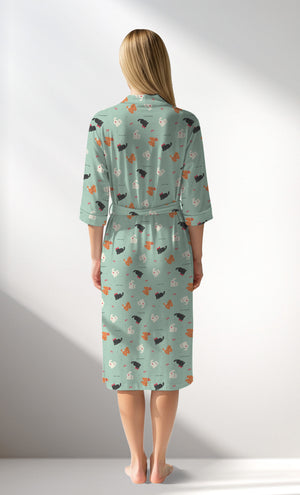 Woman Supreme Baliko Dressing Gown - ROTASYON - Image 3