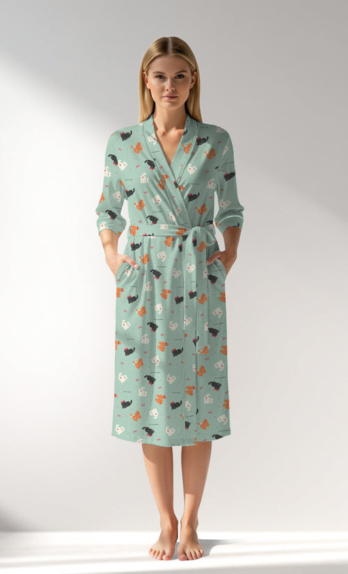 Woman Supreme Baliko Dressing Gown - ROTASYON - Image 1