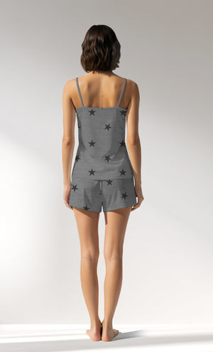 Woman Supreme Supernova Thin Strap Short Set - A-ROTASYON (GRI ZEMIN) - Image 3