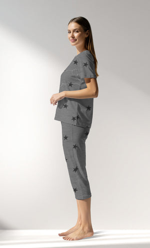 Woman Supreme Supernova Capri Set - A-ROTASYON (GRI ZEMIN) - Image 2