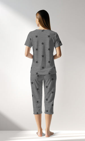 Woman Supreme Supernova Capri Set - A-ROTASYON (GRI ZEMIN) - Image 3