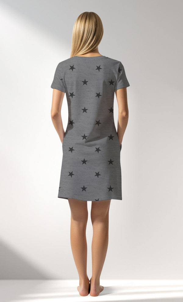 Woman Supreme Supernova Pocket Detail Tunic - A-ROTASYON (GRI ZEMIN) - Image 3