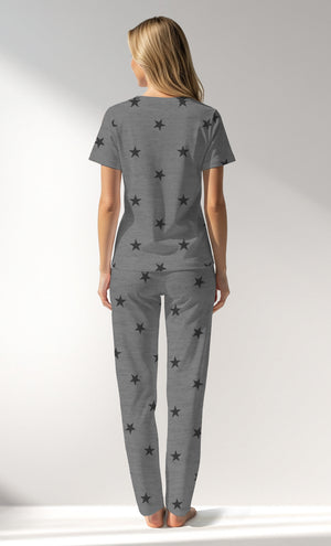 Woman Supreme Supernova Pyjama Set - A-ROTASYON (GRI ZEMIN) - Image 3