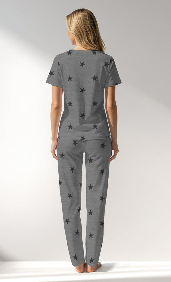 Woman Supreme Supernova Pyjama Set - A-ROTASYON (GRI ZEMIN) - Image 3