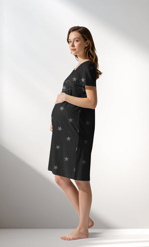 Woman Supreme Supernova Pregnant Tunic - B-ROTASYON (FUME ZEMIN) - Image 2