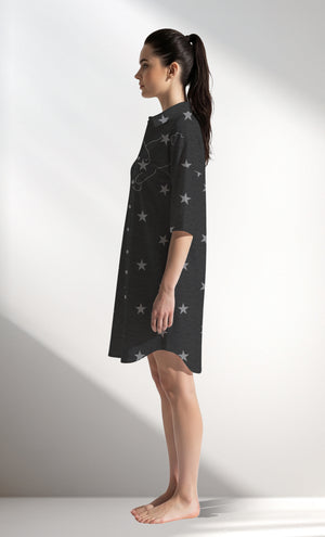 Woman Supreme Supernova Shirt Tunic - B-ROTASYON (FUME ZEMIN) - Image 2