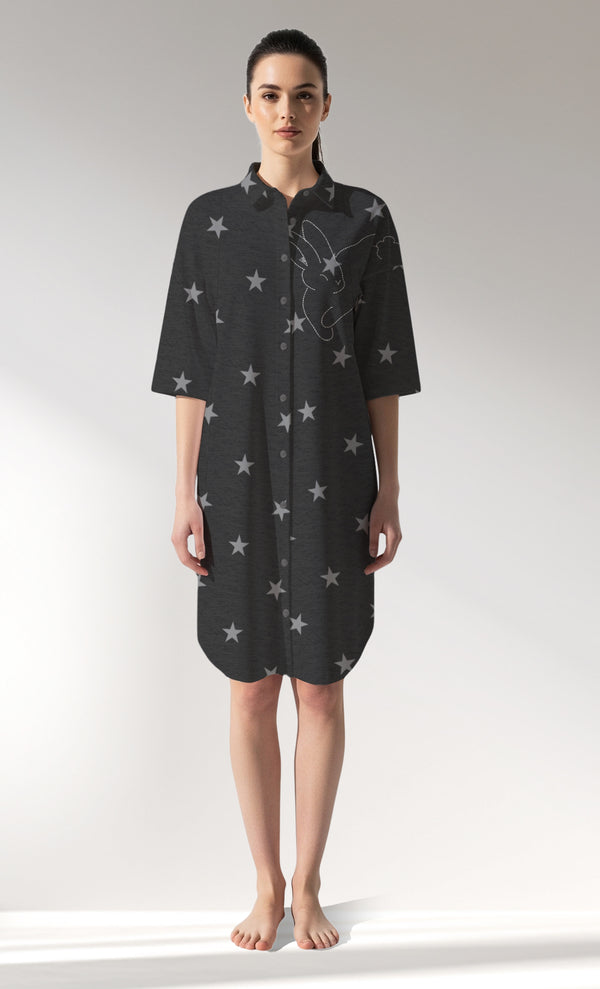 Woman Supreme Supernova Shirt Tunic - B-ROTASYON (FUME ZEMIN) - Image 1
