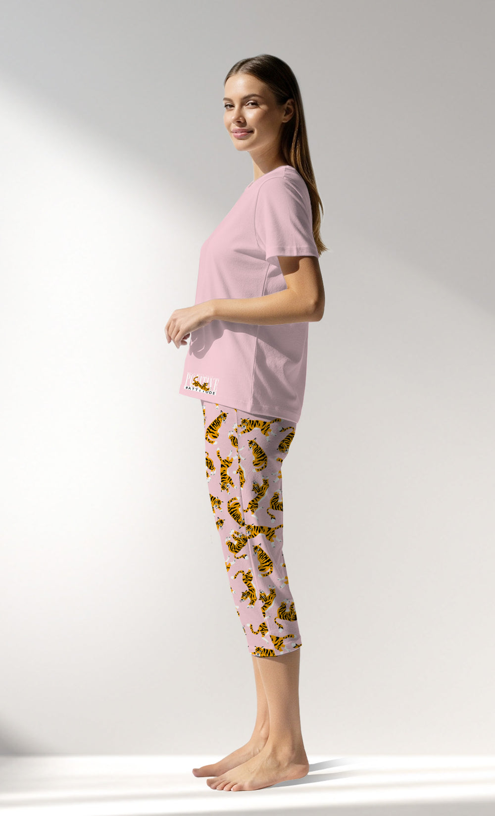 Woman Supreme Tigercomfor Capri Set - 12-1310 - Image 1