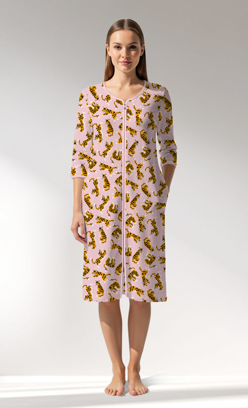 Woman Supreme Tigercomfor Home Dress - ROTASYON - Image 1