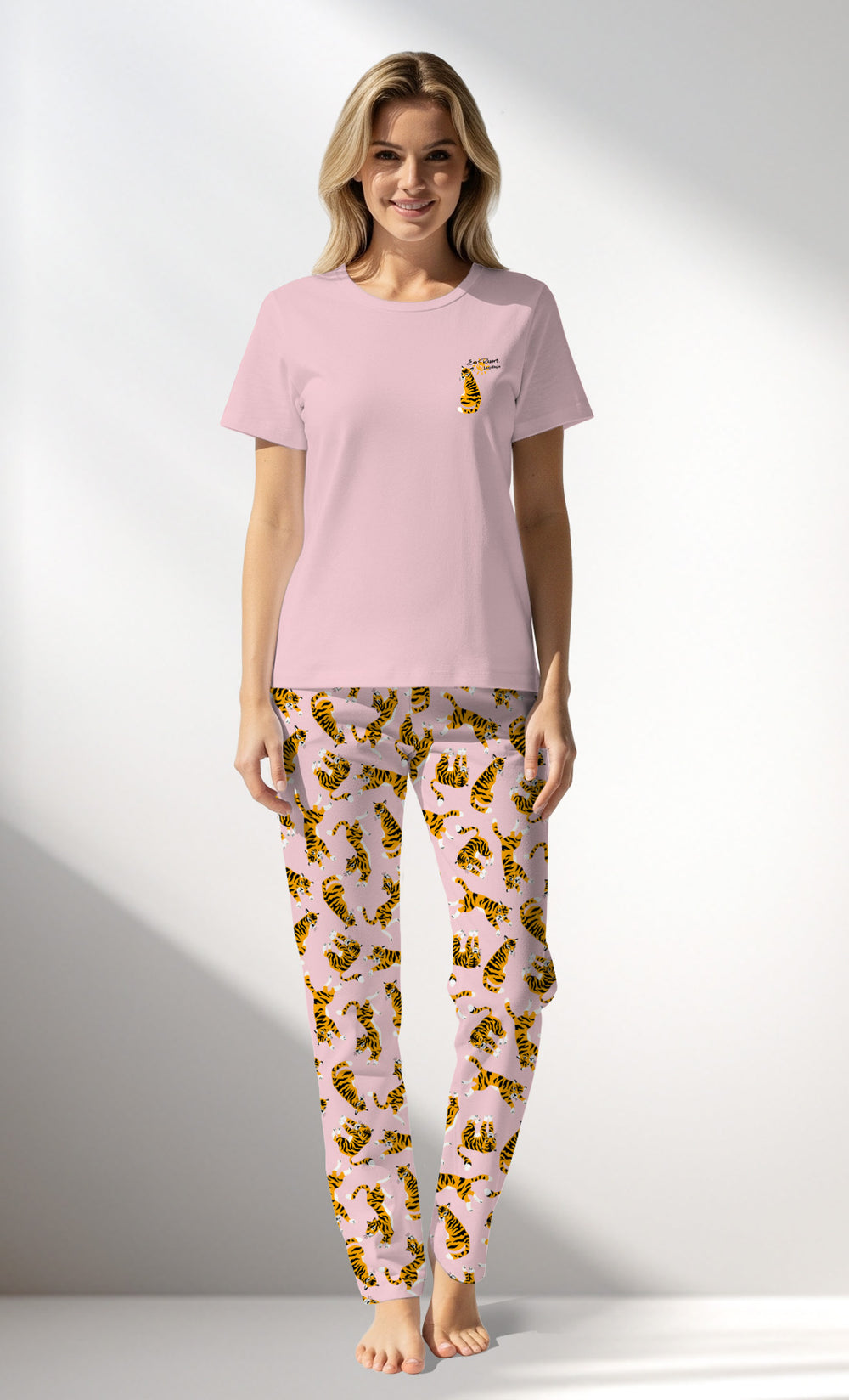 Woman Supreme Tigercomfor Pyjama Set - 12-1310 - Image 1