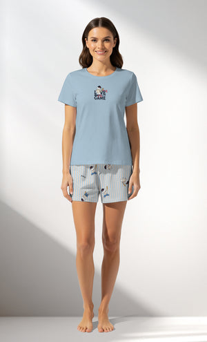 Woman Supreme Sleeclub Short Set - A-13-4210 - Image 1