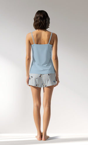 Woman Supreme Sleeclub Thin Strap Short Set - A-13-4210 - Image 3