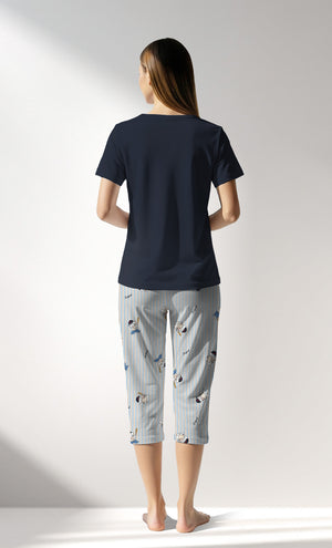 Woman Supreme Sleeclub Capri Set - B-19-3923 - Image 3