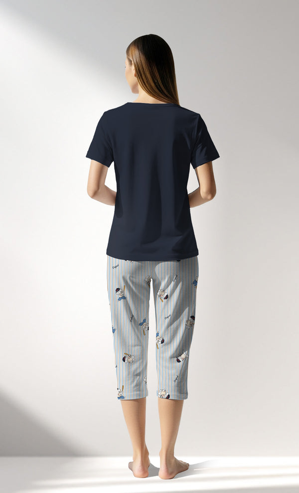 Woman Supreme Sleeclub Capri Set - B-19-3923 - Image 3