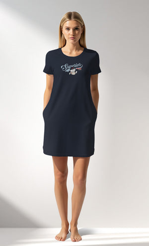 Woman Supreme Sleeclub Pocket Detail Tunic - B-19-3923 - Image 1