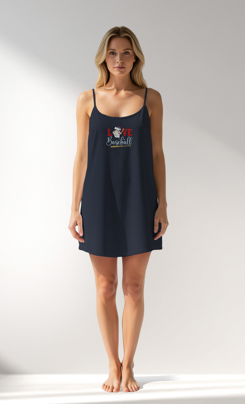 Woman Supreme Sleeclub Thin Strap Tunic - A-13-4210 - Image 1