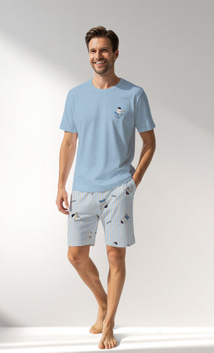 Man Supreme Baseballclub Short Set - A-13-4210 - Image 1