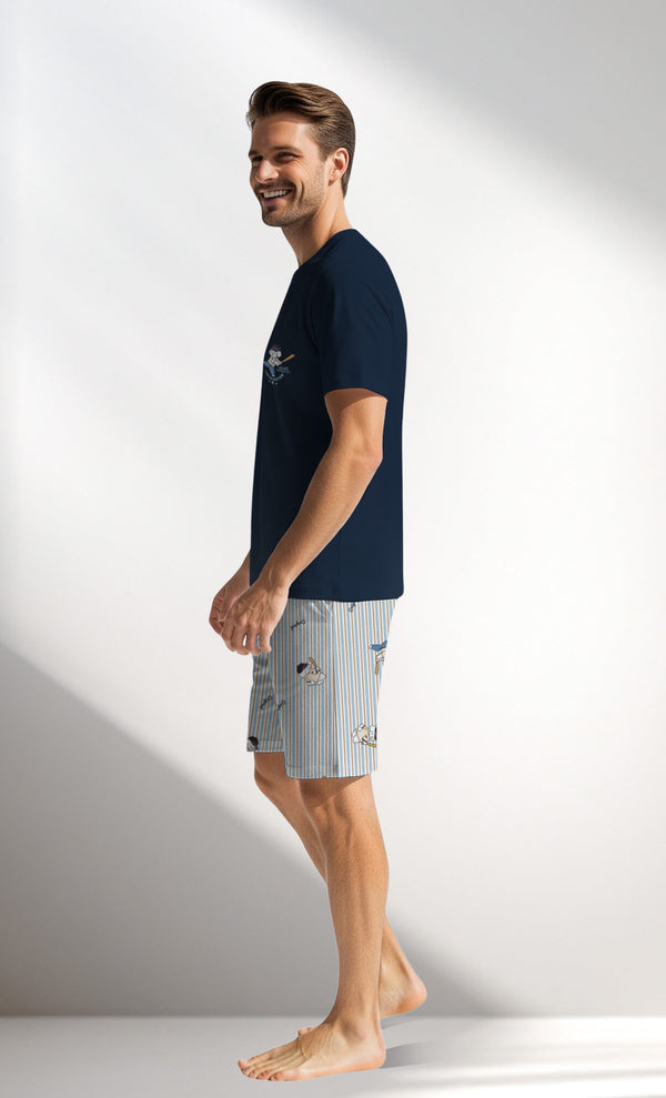Man Supreme Baseballclub Short Set - B-19-3923 - Image 2
