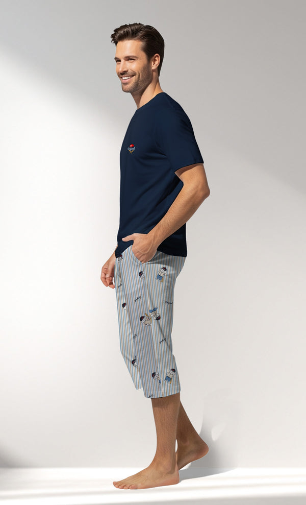 Man Supreme Baseballclub Capri Set - B-19-3923 - Image 2