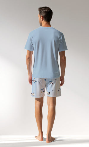Man Supreme Baseballclub V Neck Short Set - A-13-4210 - Image 3